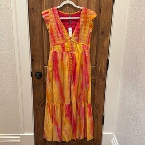 NWT Anthropologie Maxi Dress, Size Small